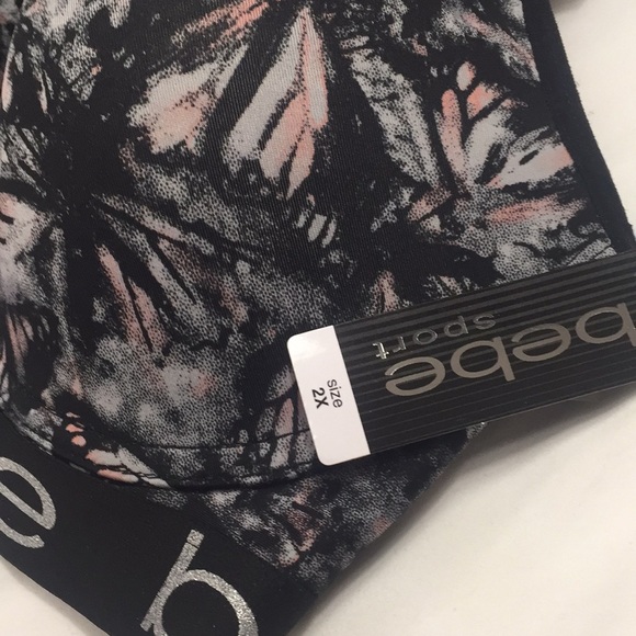 🔥3/$25 NWT Bebe Sport Bra - Picture 5 of 6
